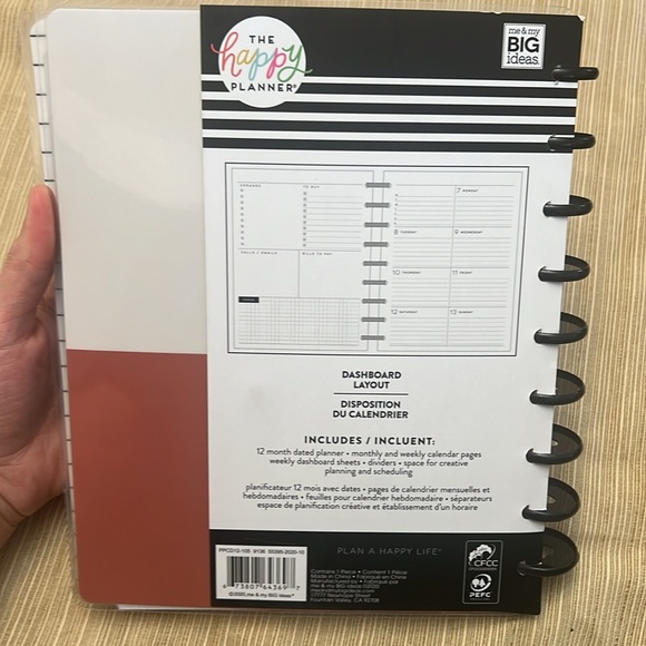 The Happy Planner 12 month planner July 2021-June 2022 planner this is your year - Picture 9 of 13